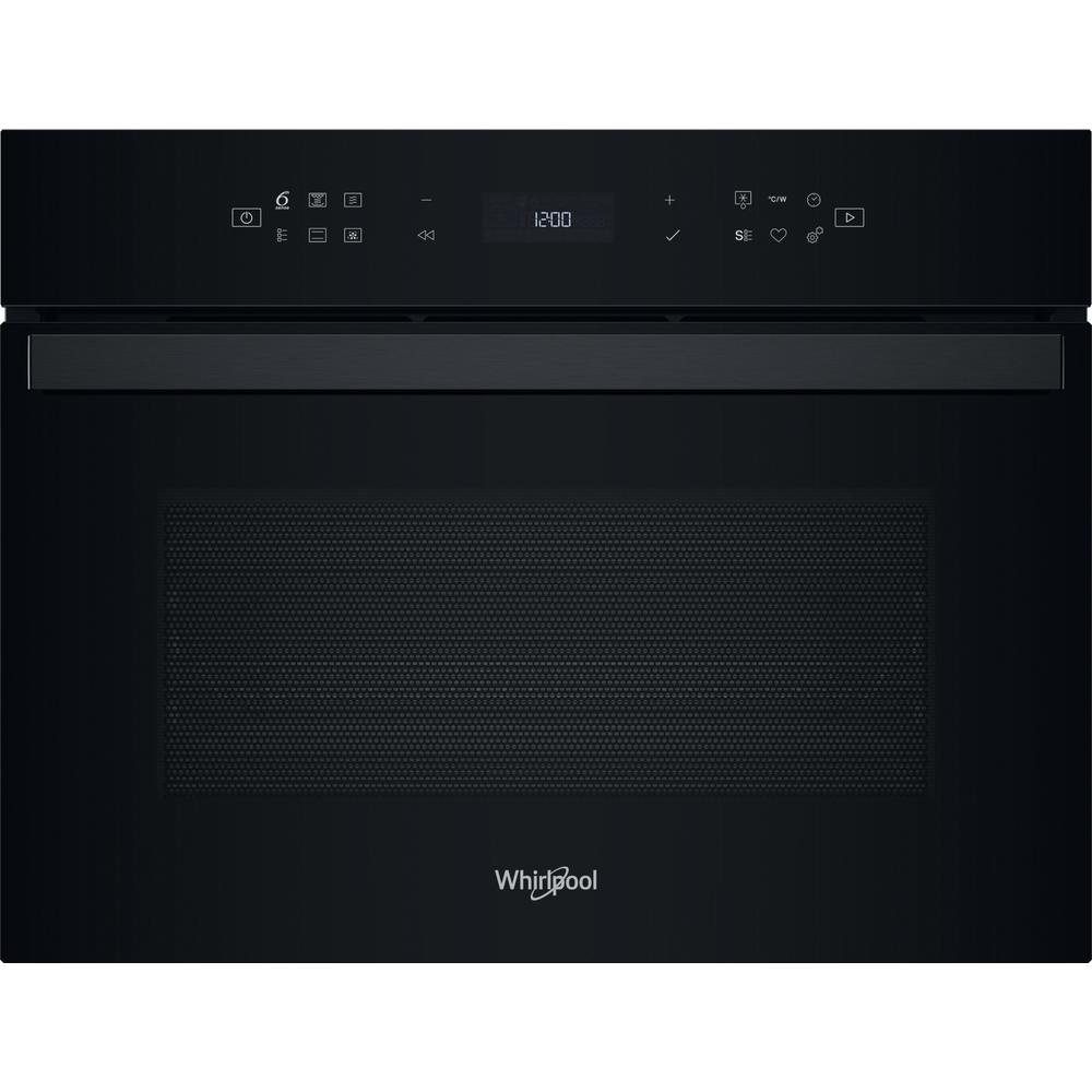WHIRLPOOL WCW6O7HTB multifunctionele oven met microgolfoven - 45cm