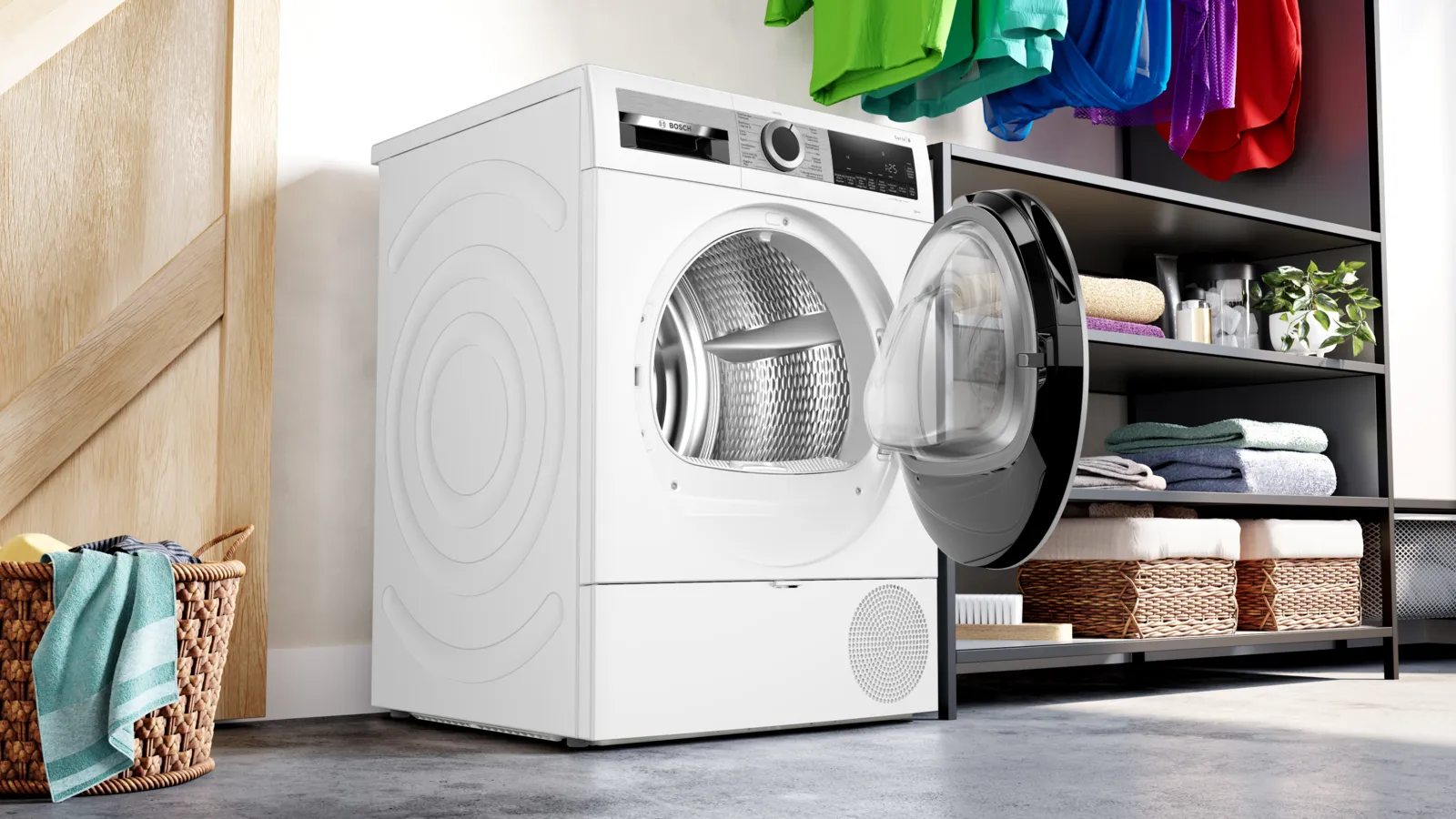 BOSCH WQG233D4FG SERIE 6 droogkast - warmtepomp