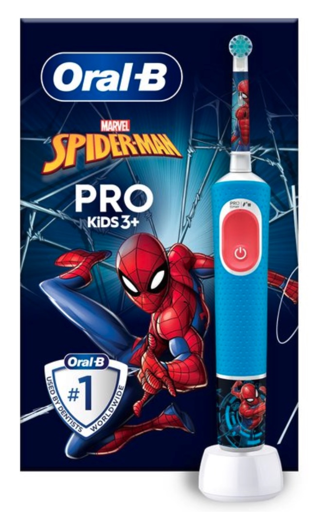 ORAL B OBKIDSSPIDERM elektrische tandenborstel ORAL B OBKIDSSPIDERM elektrische tandenborstel