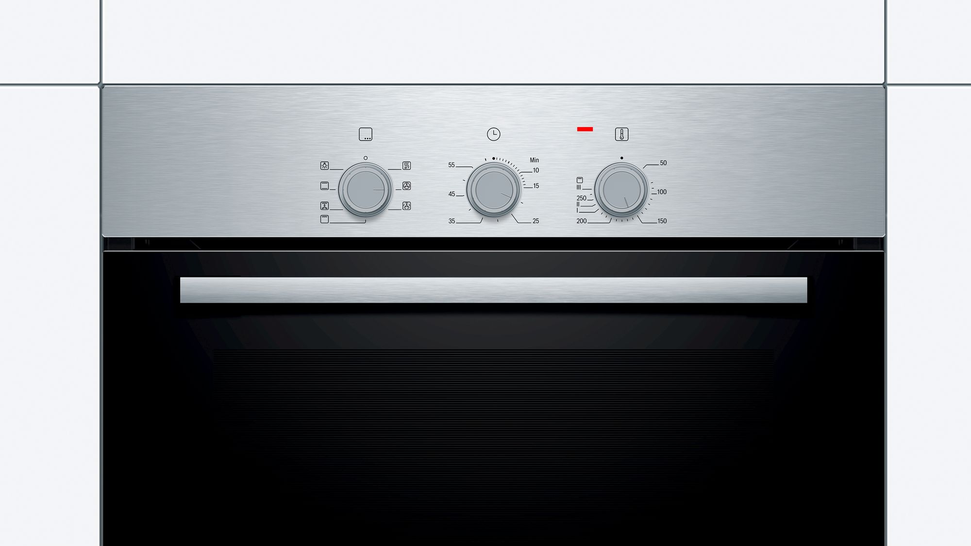 BOSCH HBF011BR0 SERIE 2 multifunctionele oven - 60cm BOSCH HBF011BR0 SERIE 2 multifunctionele oven - 60cm