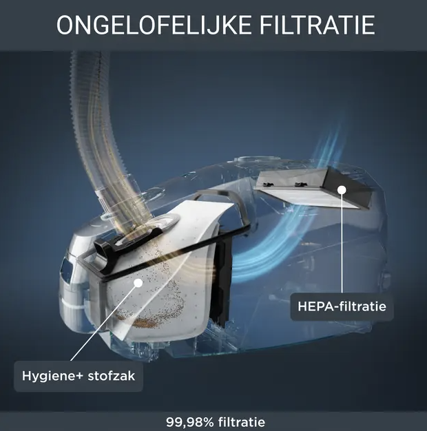 ROWENTA RORO6164EA stofzuiger met zak ROWENTA RORO6164EA stofzuiger met zak