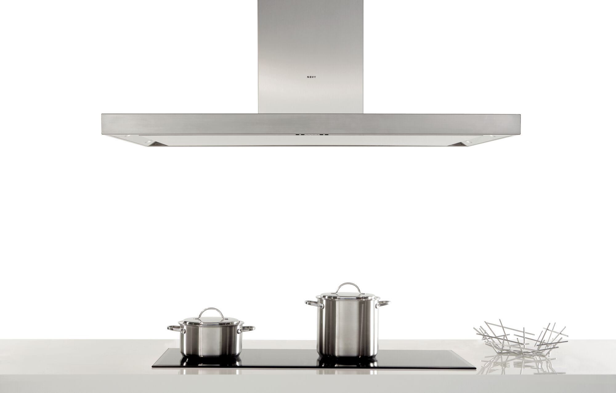 NOVY 7660 Flatline eilanddampkap - 120cm NOVY 7660 Flatline eilanddampkap - 120cm