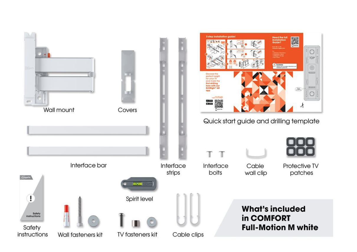 VOGELS TVM3445W draaibare beugel VOGELS TVM3445W draaibare beugel