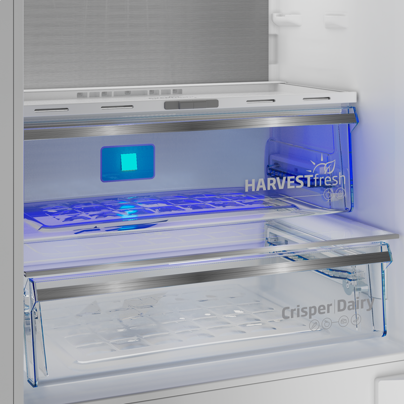 BEKO BCNE400E50SHN koel-/vriescombinatie - 193cm BEKO BCNE400E50SHN koel-/vriescombinatie - 193cm