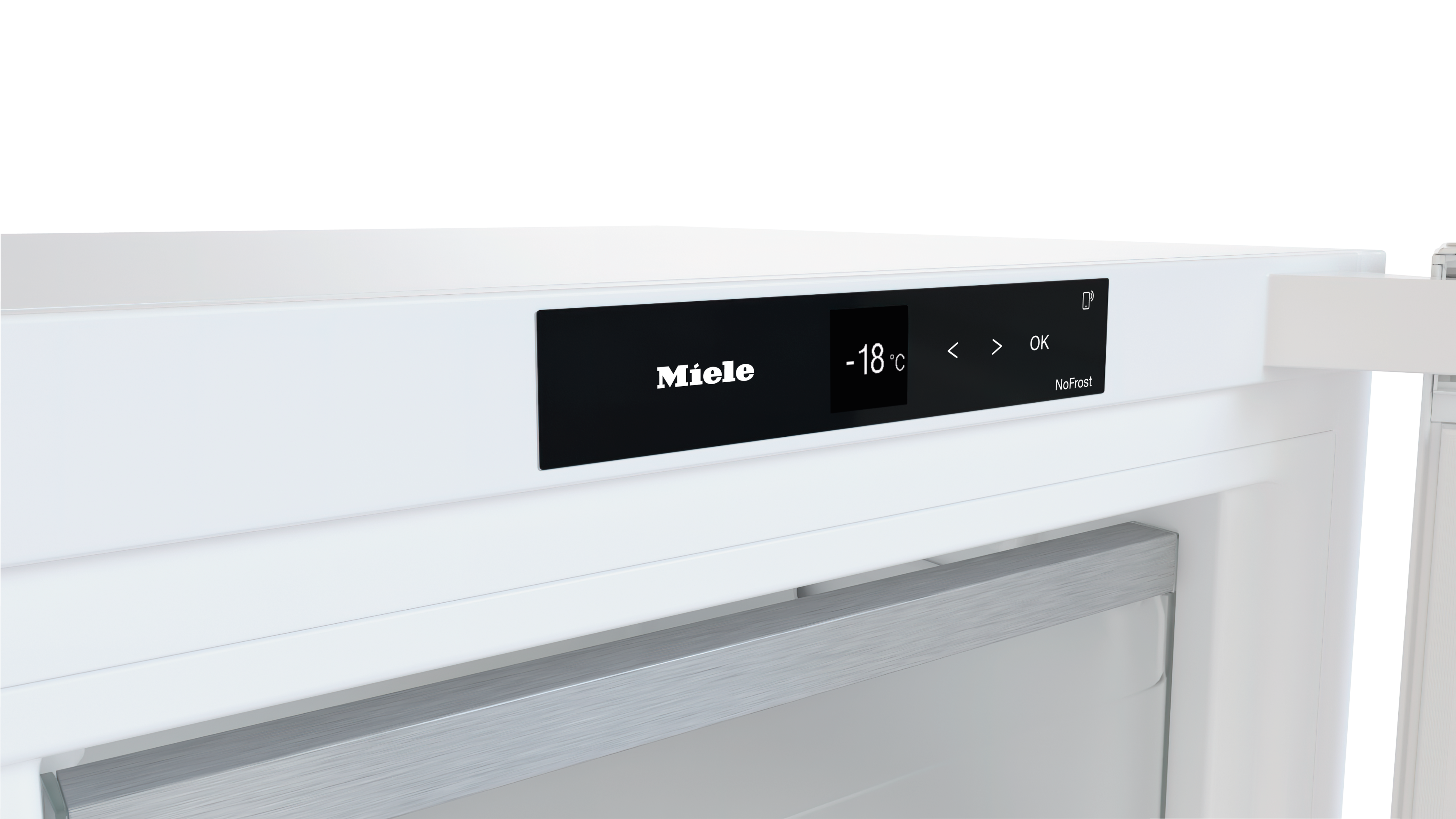MIELE FN4322CWS vrijstaande vriezer - 145cm