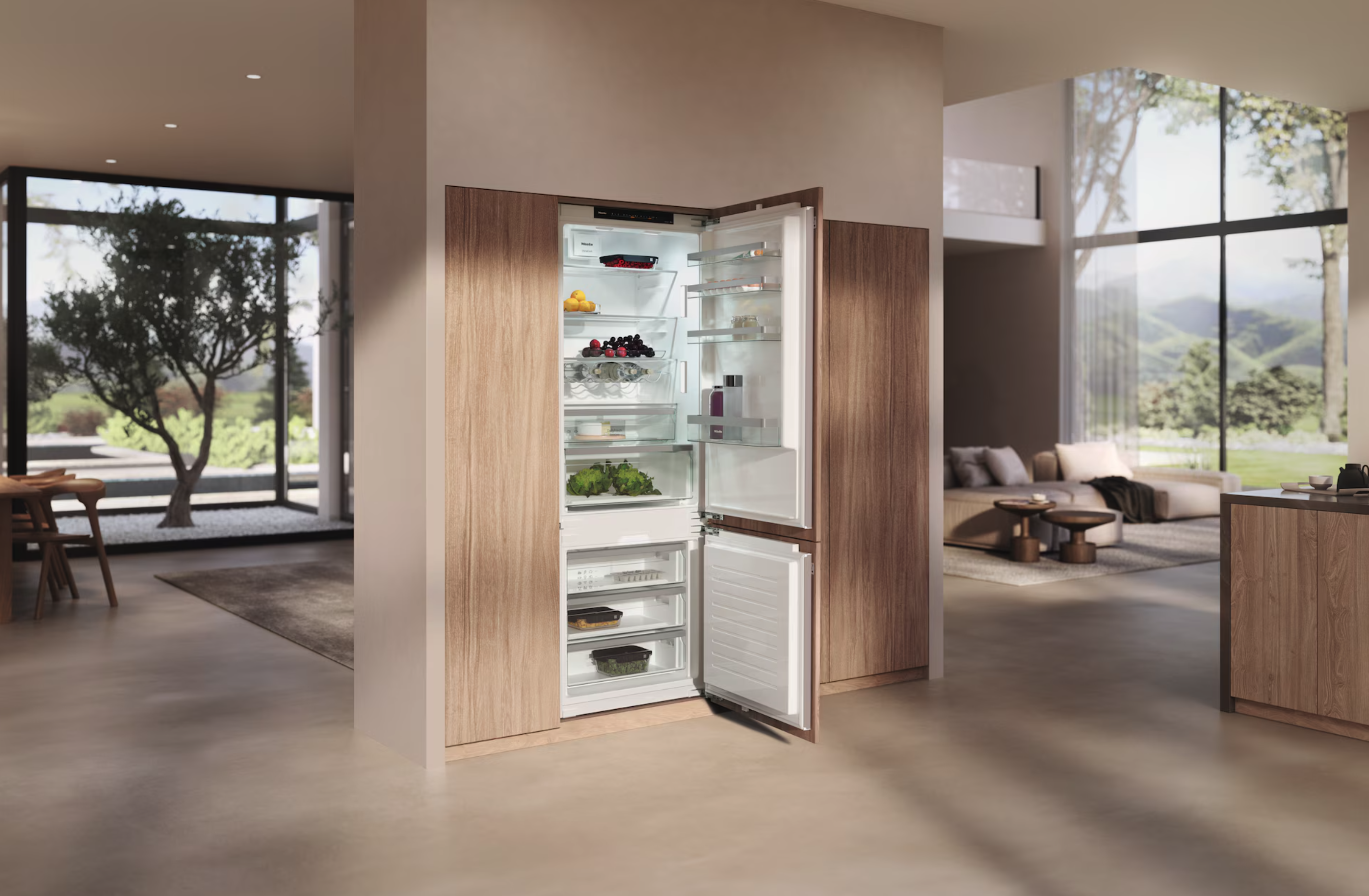 MIELE KFN7934DRE koel-/vriescombinatie - 194cm