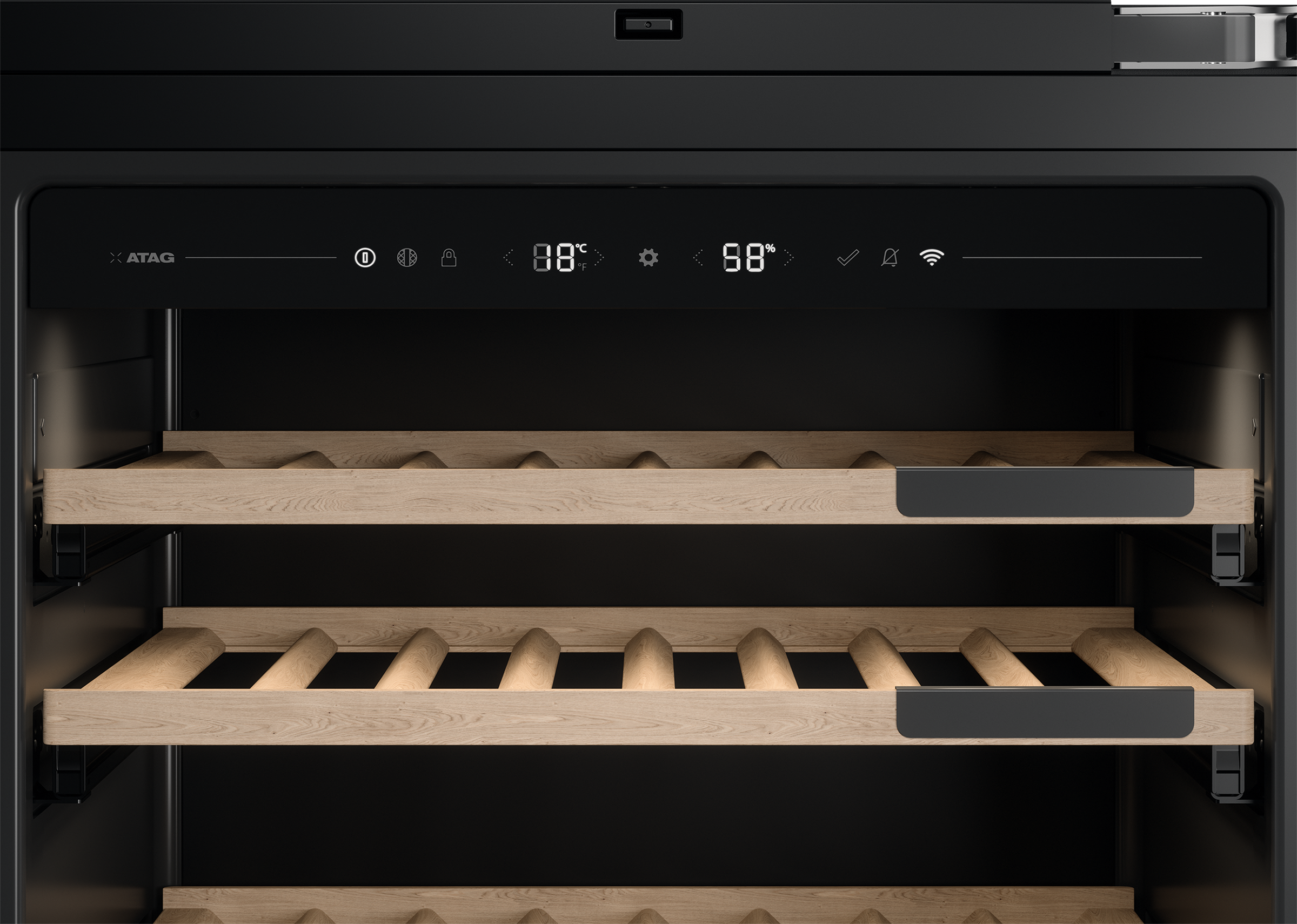 ATAG KU8571K1C onderbouw wijnkoelkast ATAG KU8571K1C onderbouw wijnkoelkast