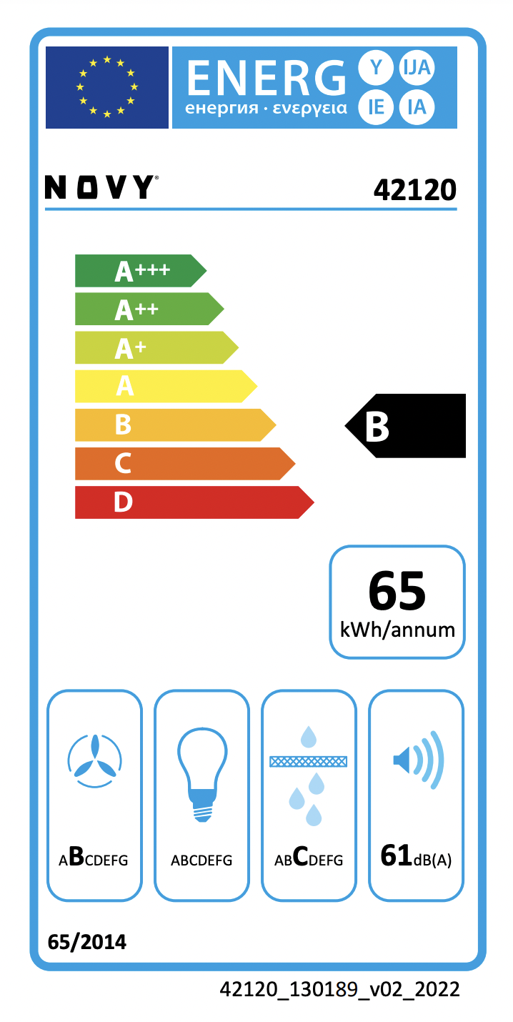 NOVY 42120 kookplaat met afzuiging - 120cm NOVY 42120 kookplaat met afzuiging - 120cm