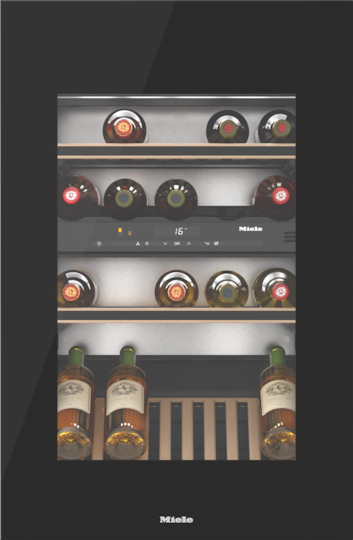 MIELE KWT6422IG-1OBSW wijnklimaatkast MIELE KWT6422IG-1OBSW wijnklimaatkast