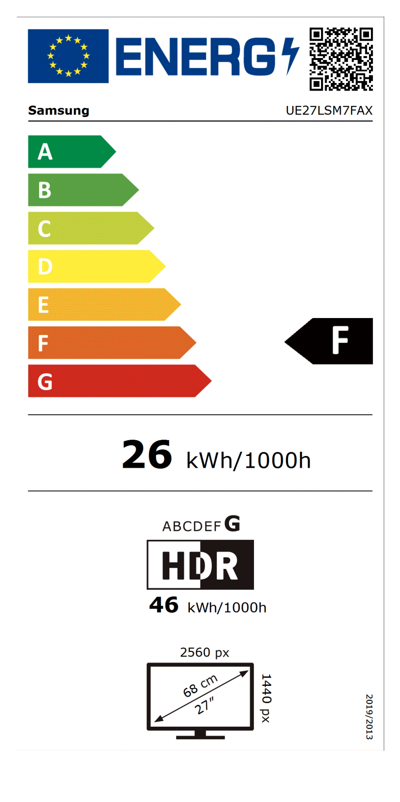 SAMSUNG UE27LSM7FAXXXE