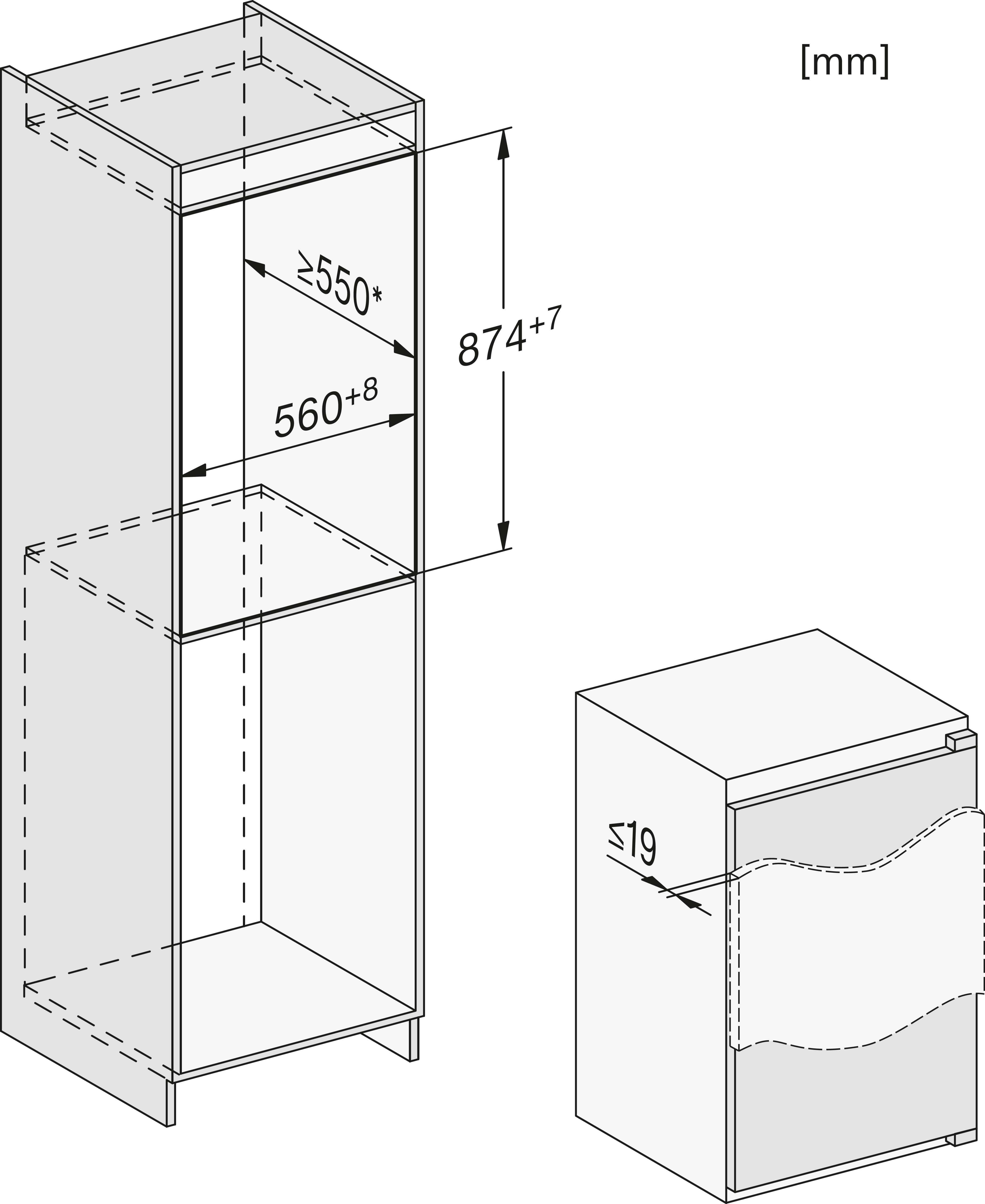 MIELE K7125E koelkast zonder vriesvak - 88cm MIELE K7125E koelkast zonder vriesvak - 88cm