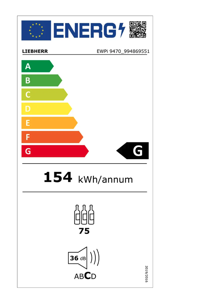 LIEBHERR MONOLITH EWPI947020 integreerbare wijnklimaatkast LIEBHERR MONOLITH EWPI947020 integreerbare wijnklimaatkast