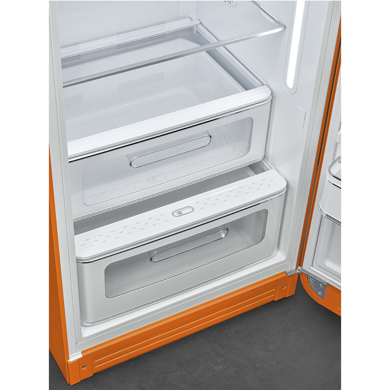 SMEG FAB28ROR5 vrijstaande koelkast met vriesvak - 153cm
