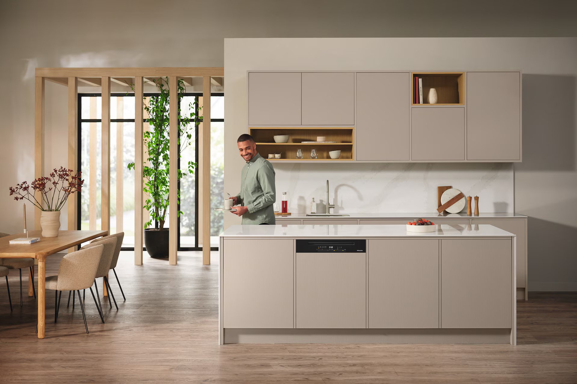 MIELE G5811SCIACTIVEPLUSOBSW vaatwasser met bedieningspaneel