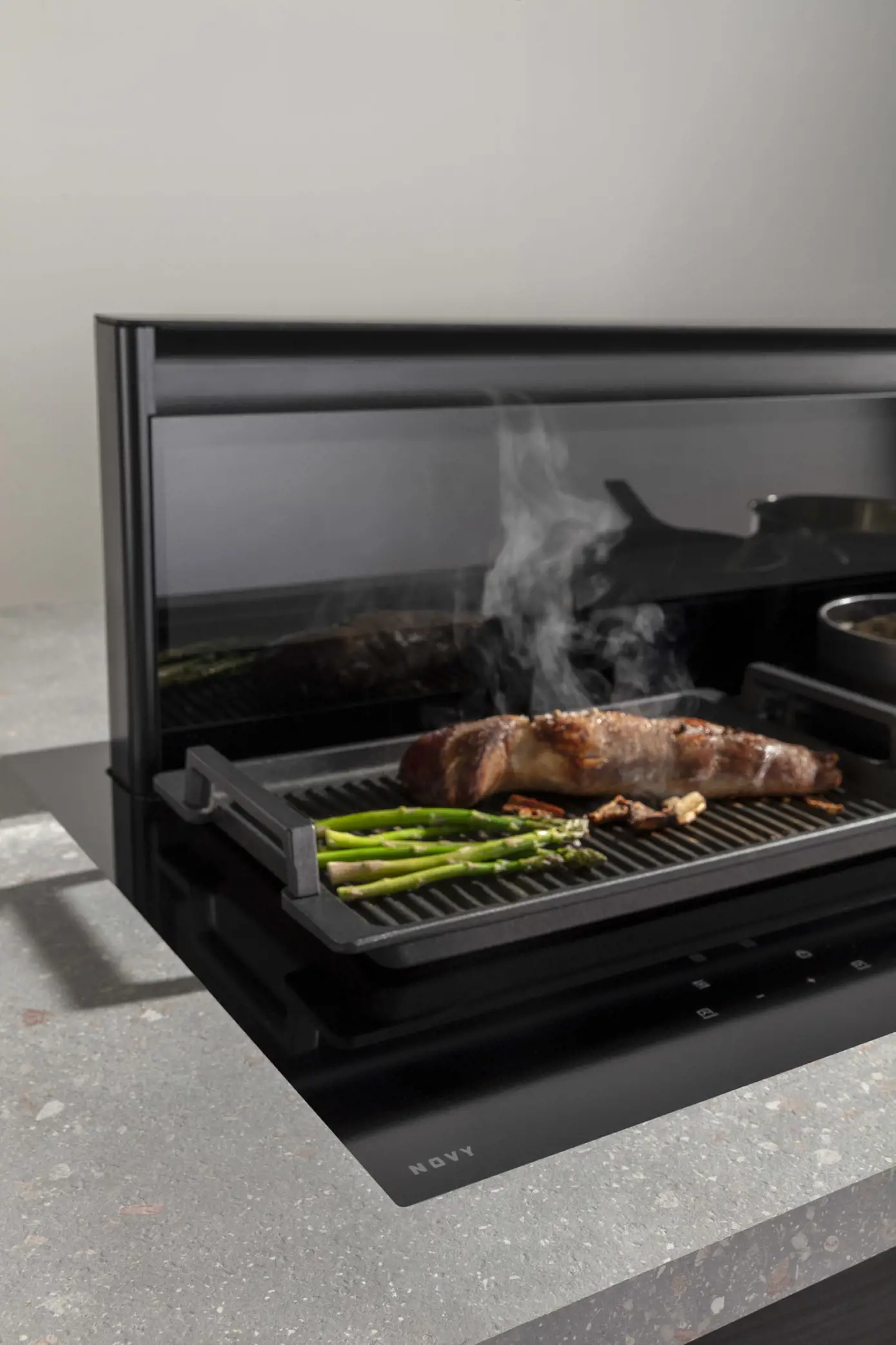 NOVY 42120 kookplaat met afzuiging - 120cm NOVY 42120 kookplaat met afzuiging - 120cm