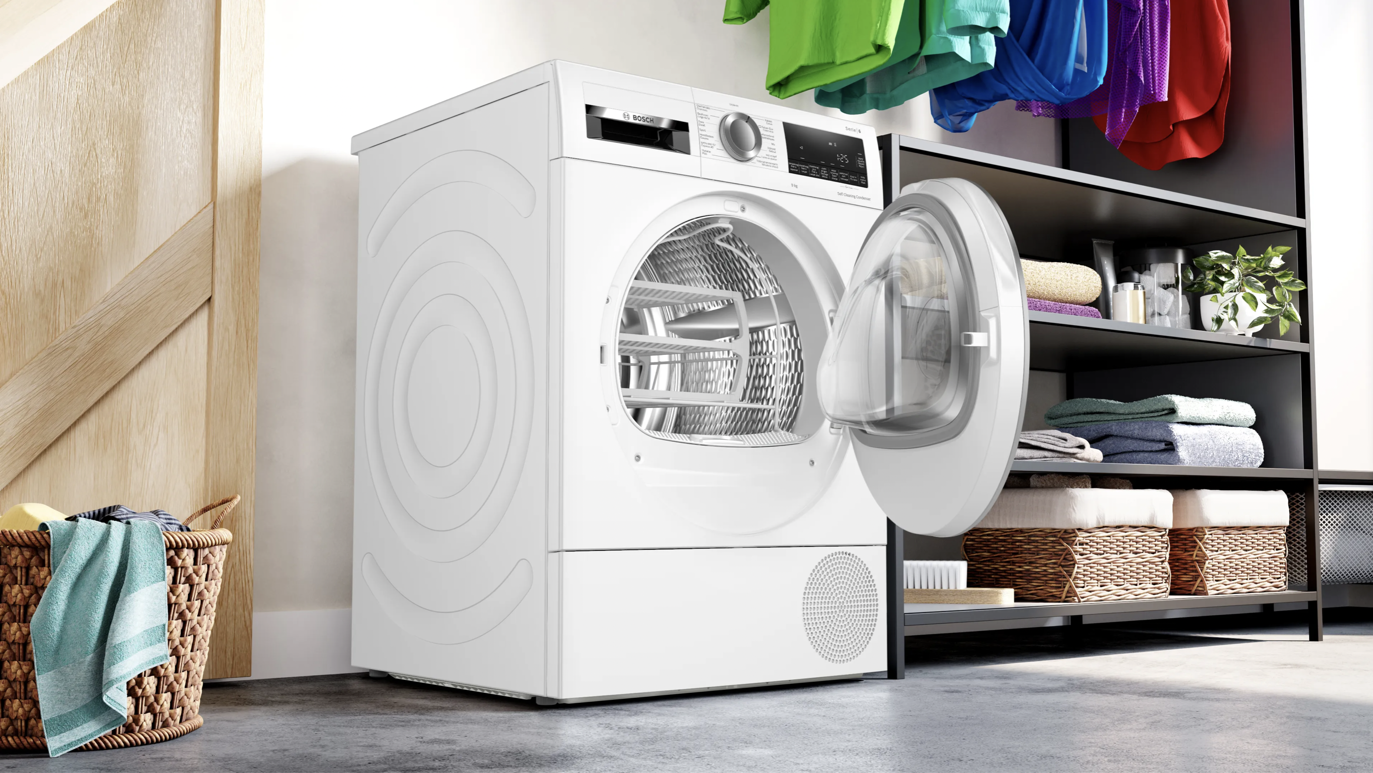 BOSCH WQG245D9FG SERIE 6 droogkast  BOSCH WQG245D9FG SERIE 6 droogkast