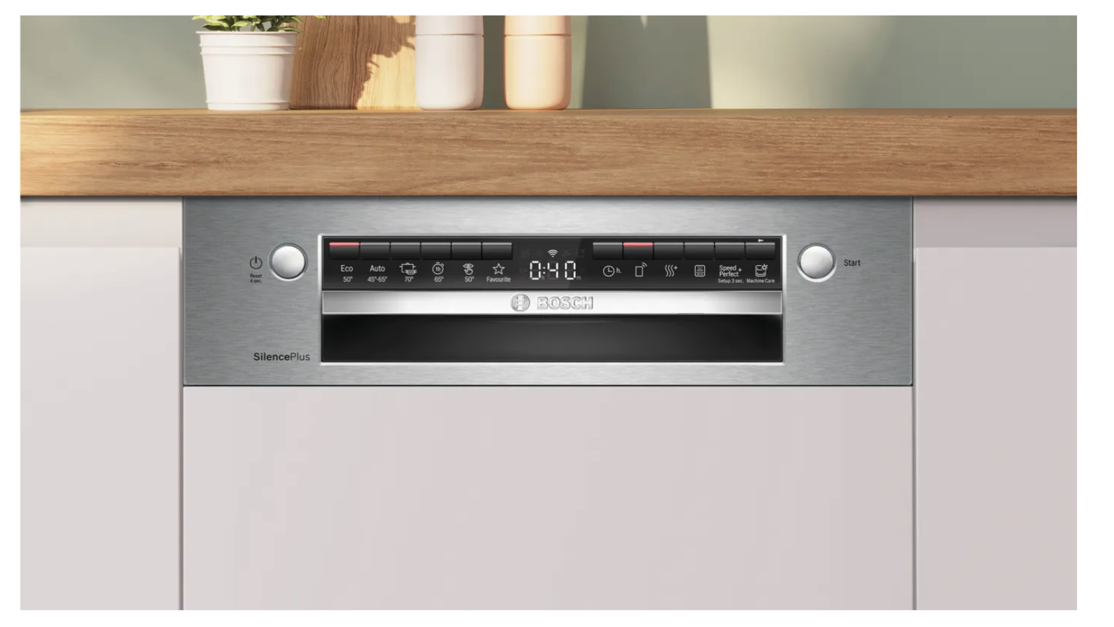 BOSCH SPI4HMS49E SERIE 4 vaatwasser met bedieningspaneel