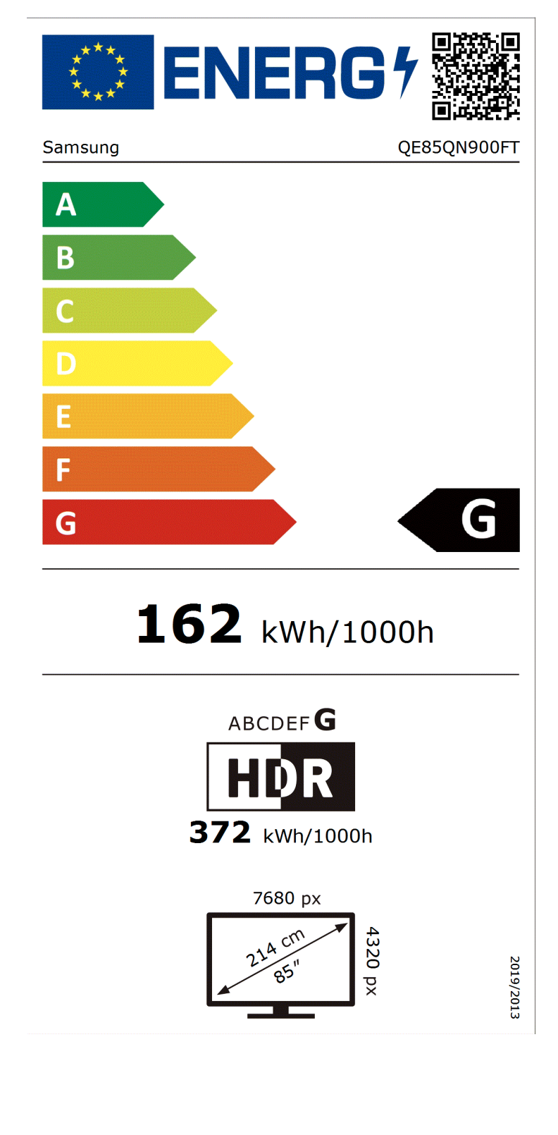 SAMSUNG QE85QN900FTXXN televisie 4K UHD - 85" SAMSUNG QE85QN900FTXXN televisie 4K UHD - 85"