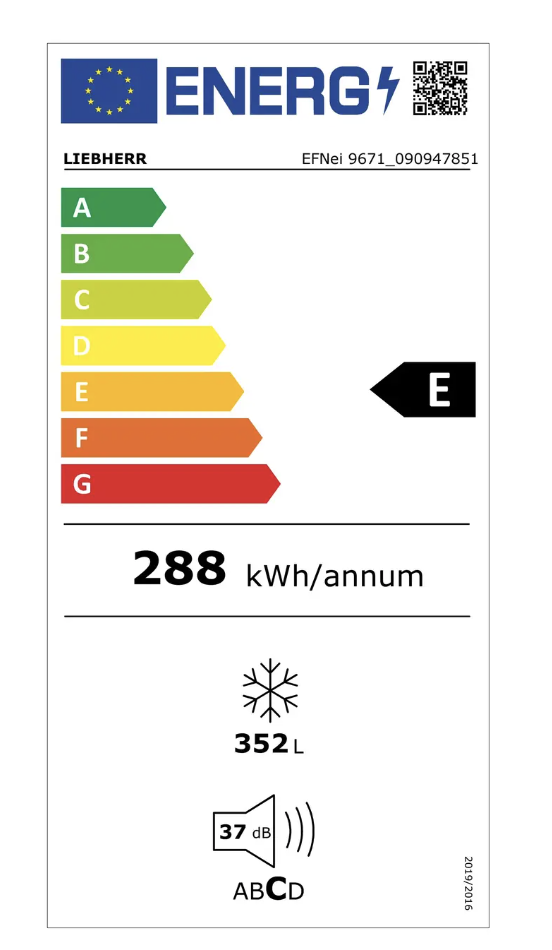 LIEBHERR MONOLITH EFNEI967120617 inbouw vriezer - 213cm LIEBHERR MONOLITH EFNEI967120617 inbouw vriezer - 213cm