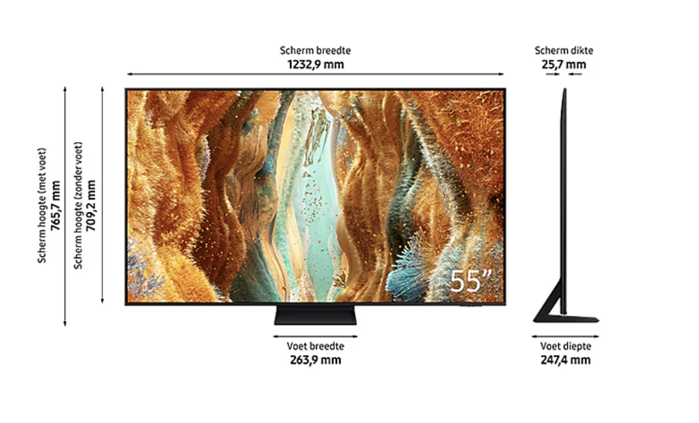 SAMSUNG QE55QN77FATXXN televisie 4K UHD - 55''