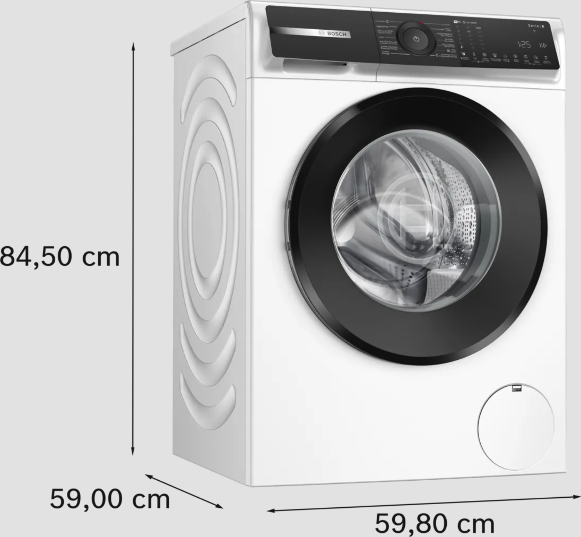 BOSCH WGH2560AFG SERIE 6 wasmachine BOSCH WGH2560AFG SERIE 6 wasmachine