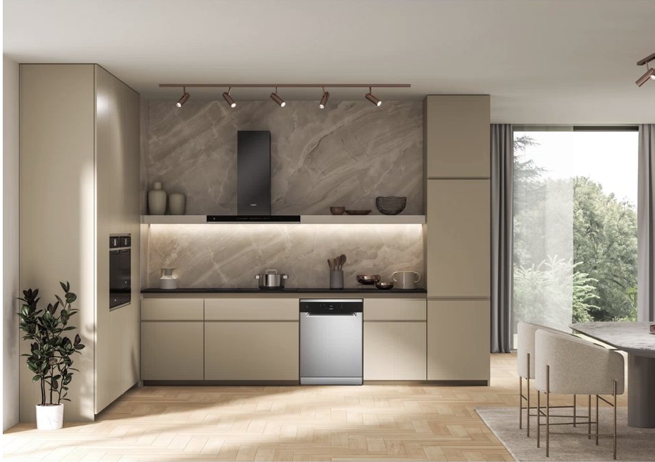 WHIRLPOOL W2FHD624X vrijstaande vaatwasser WHIRLPOOL W2FHD624X vrijstaande vaatwasser