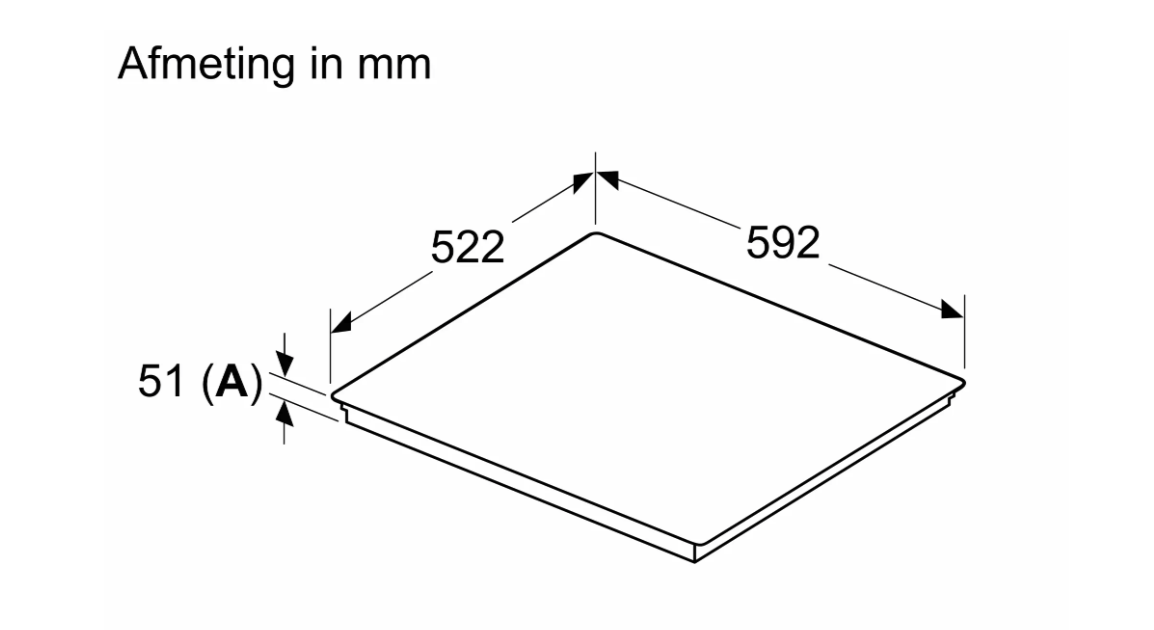 BOSCH PVQ61CHB1E Series 6 inductiekookplaat - 60cm