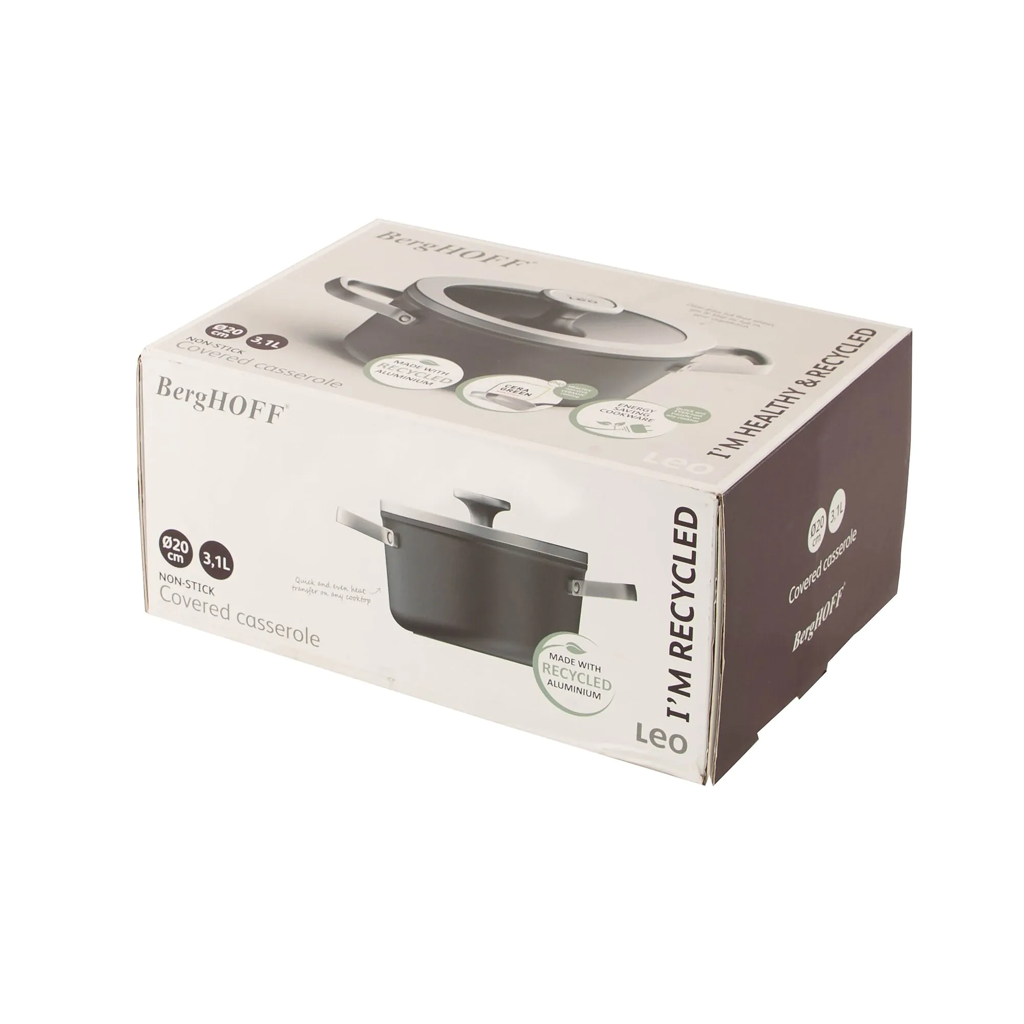 BERGHOFF 3950485 kookpot met deksel BERGHOFF 3950485 kookpot met deksel