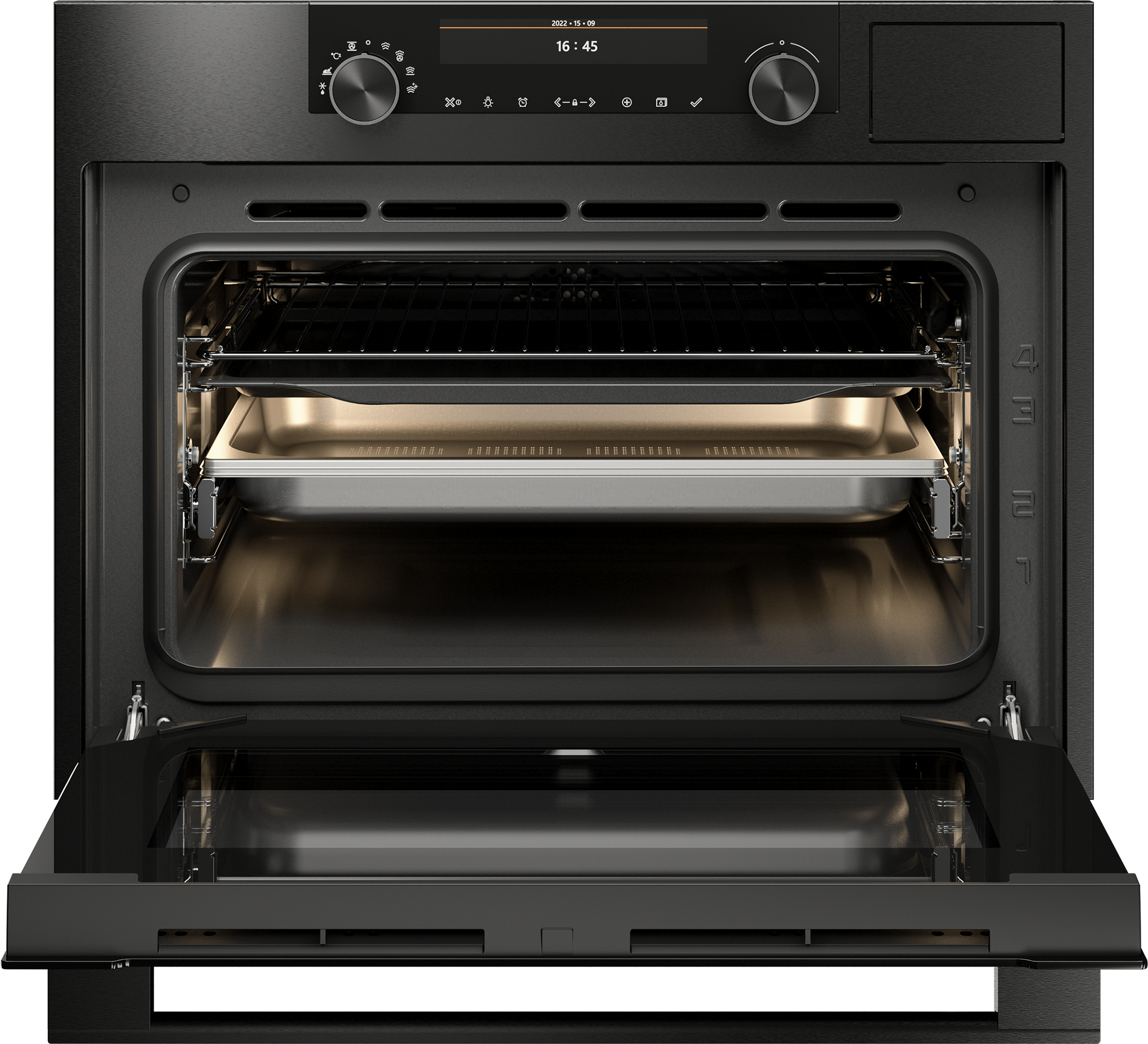 ATAG CS46121D multifunctionele oven met stoom - 45cm ATAG CS46121D multifunctionele oven met stoom - 45cm