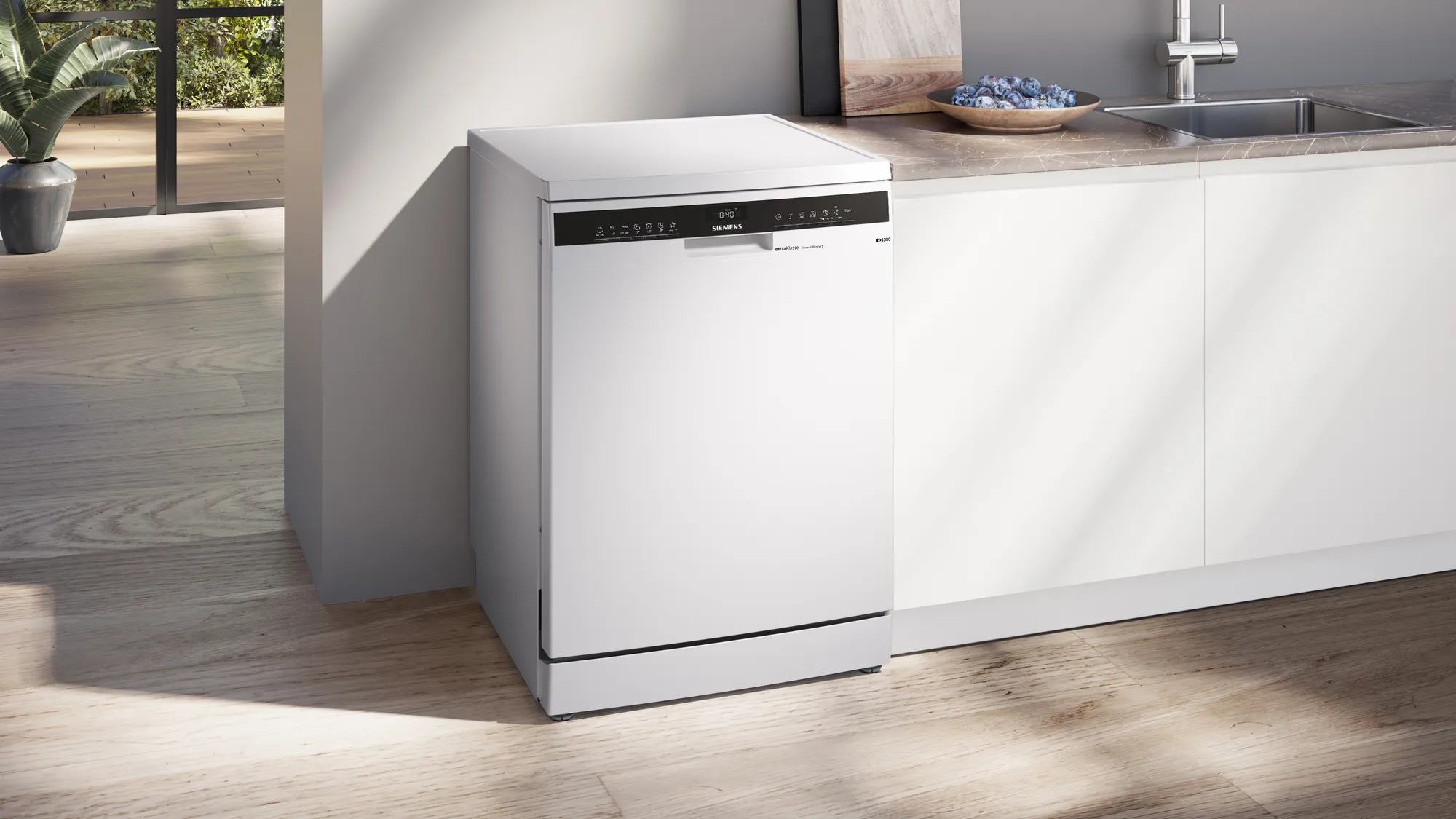 SIEMENS SN23EW20BE IQ300 vrijstaande vaatwasser