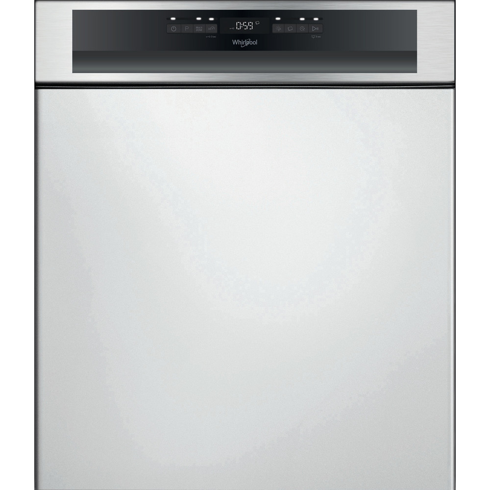 WHIRLPOOL WBO3T133PFX vaatwasser met bedieningspaneel WHIRLPOOL WBO3T133PFX vaatwasser met bedieningspaneel