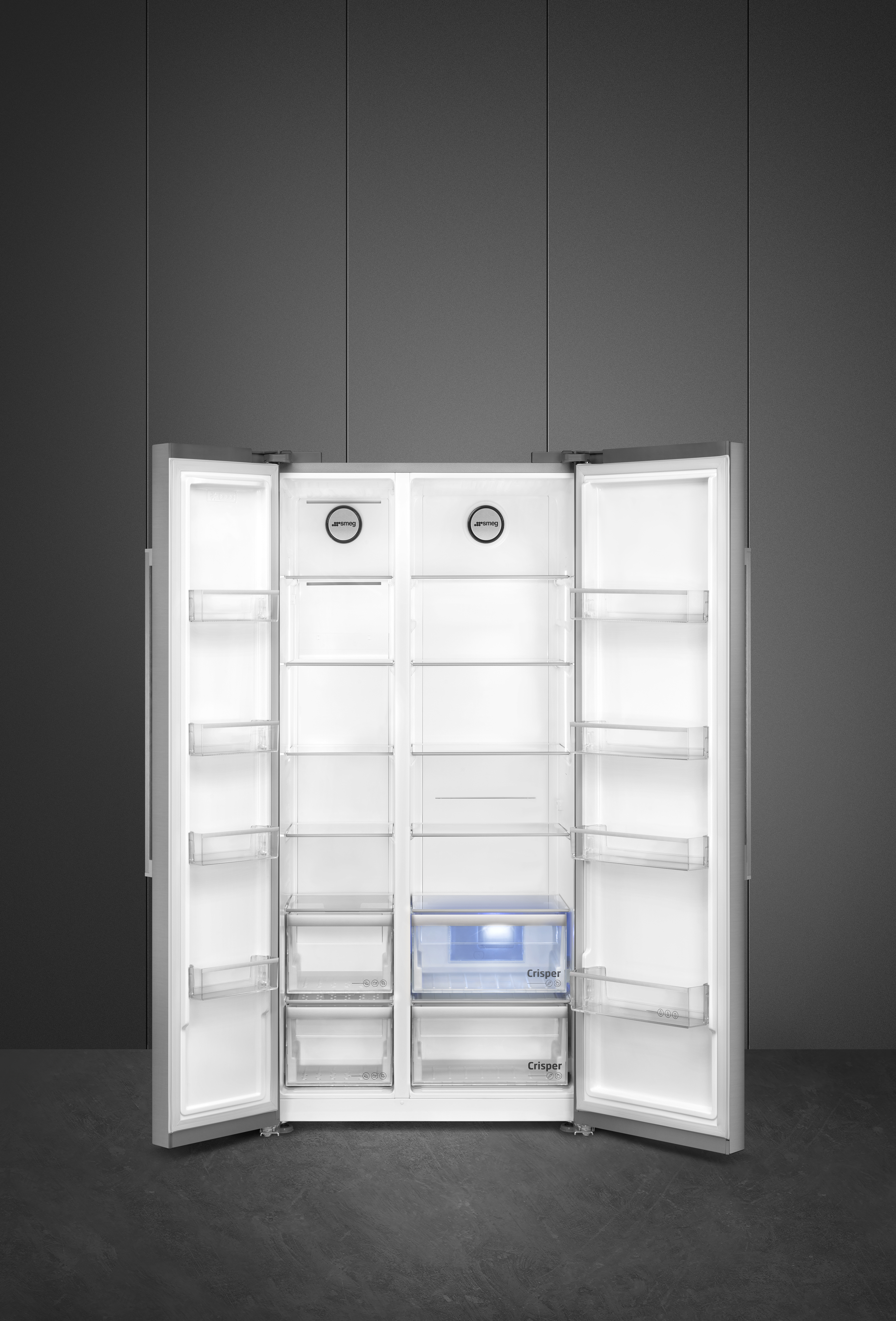 SMEG VRIJSTAAND ERT SBS63XDE side-by-side - 179cm SMEG VRIJSTAAND ERT SBS63XDE side-by-side - 179cm