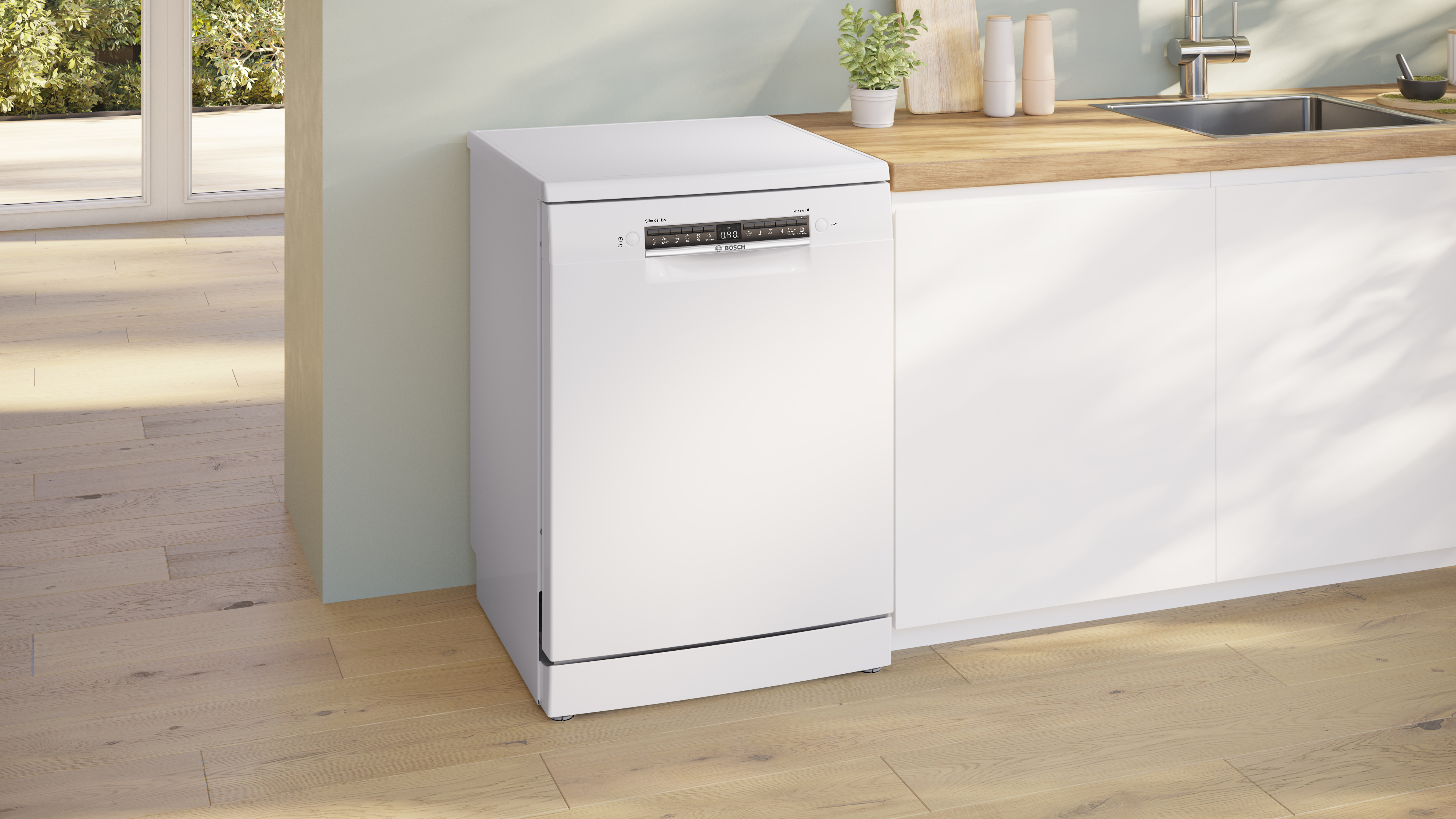 BOSCH SMS4EVW08E SERIE 4 vrijstaande vaatwasser