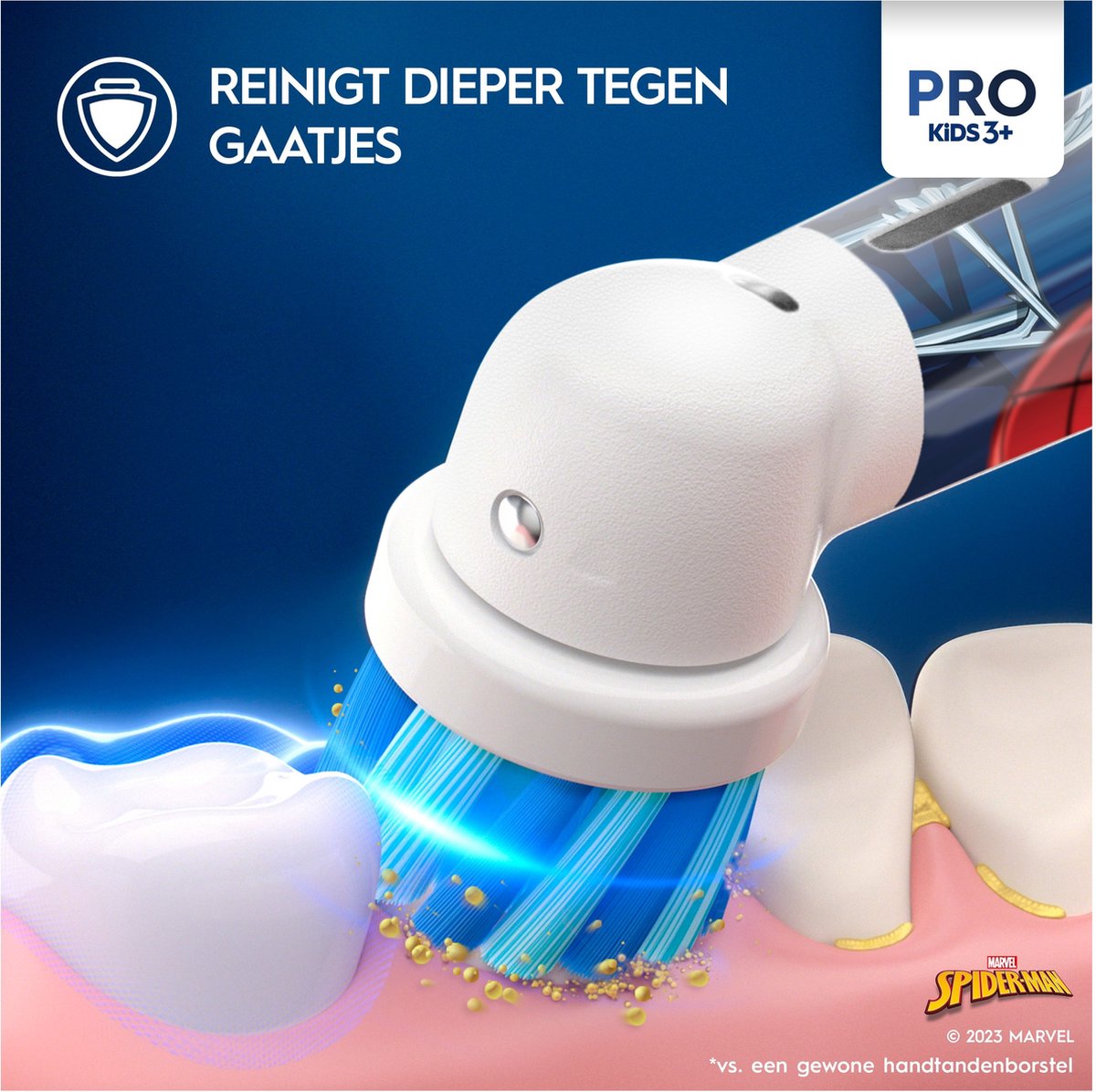 ORAL B OBKIDSSPIDERM elektrische tandenborstel ORAL B OBKIDSSPIDERM elektrische tandenborstel