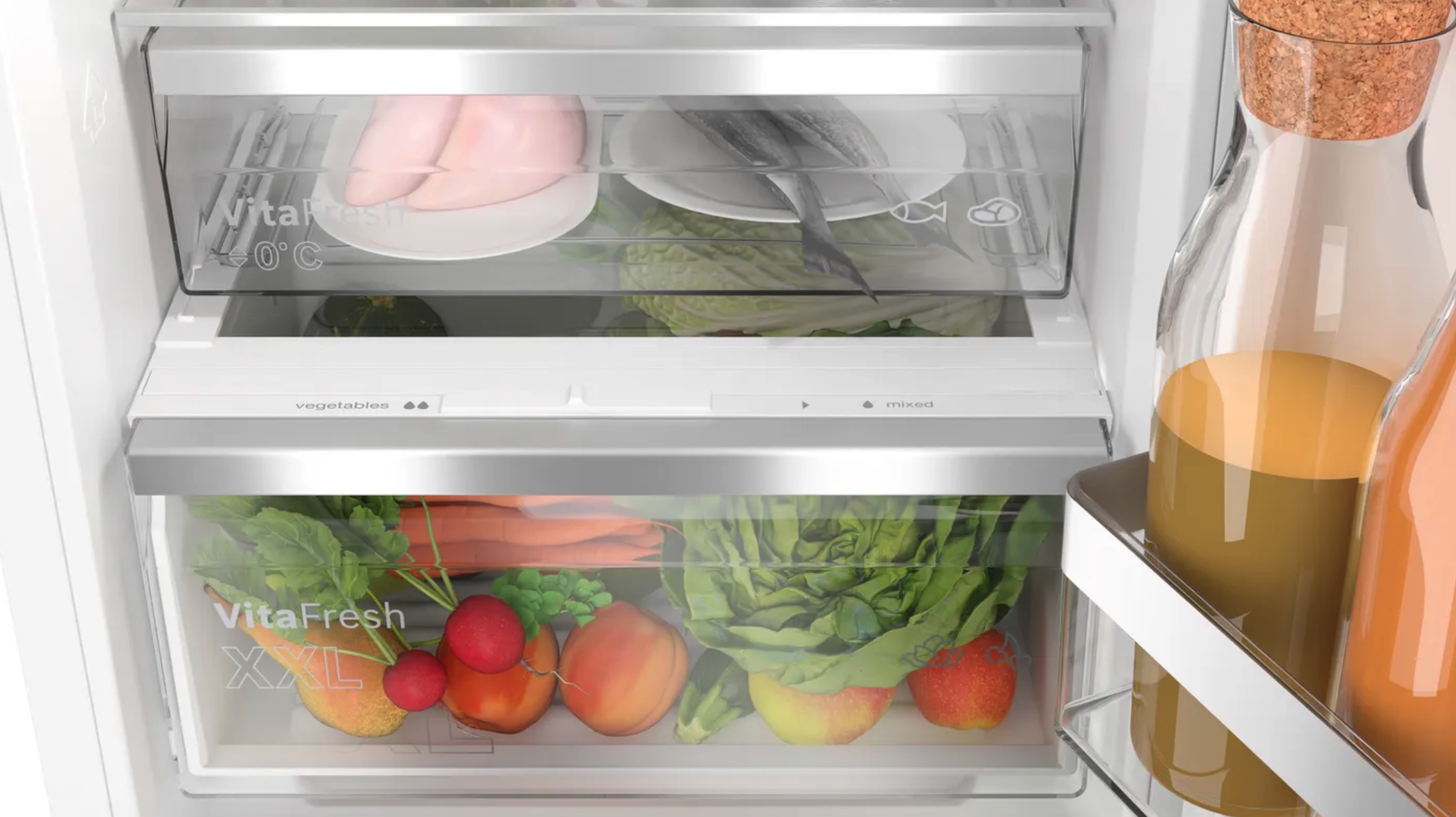 BOSCH KIN86ADB0 Serie 6 koel-/vriescombinatie - 178cm BOSCH KIN86ADB0 Serie 6 koel-/vriescombinatie - 178cm