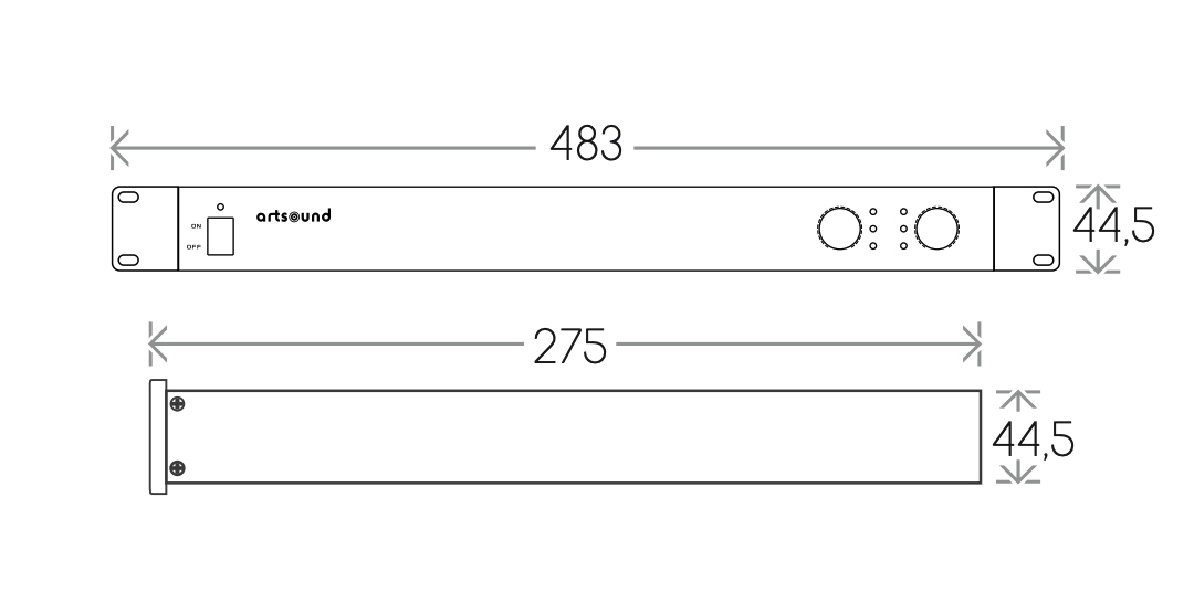 ARTSOUND PRL-3002 versterker ARTSOUND PRL-3002 versterker