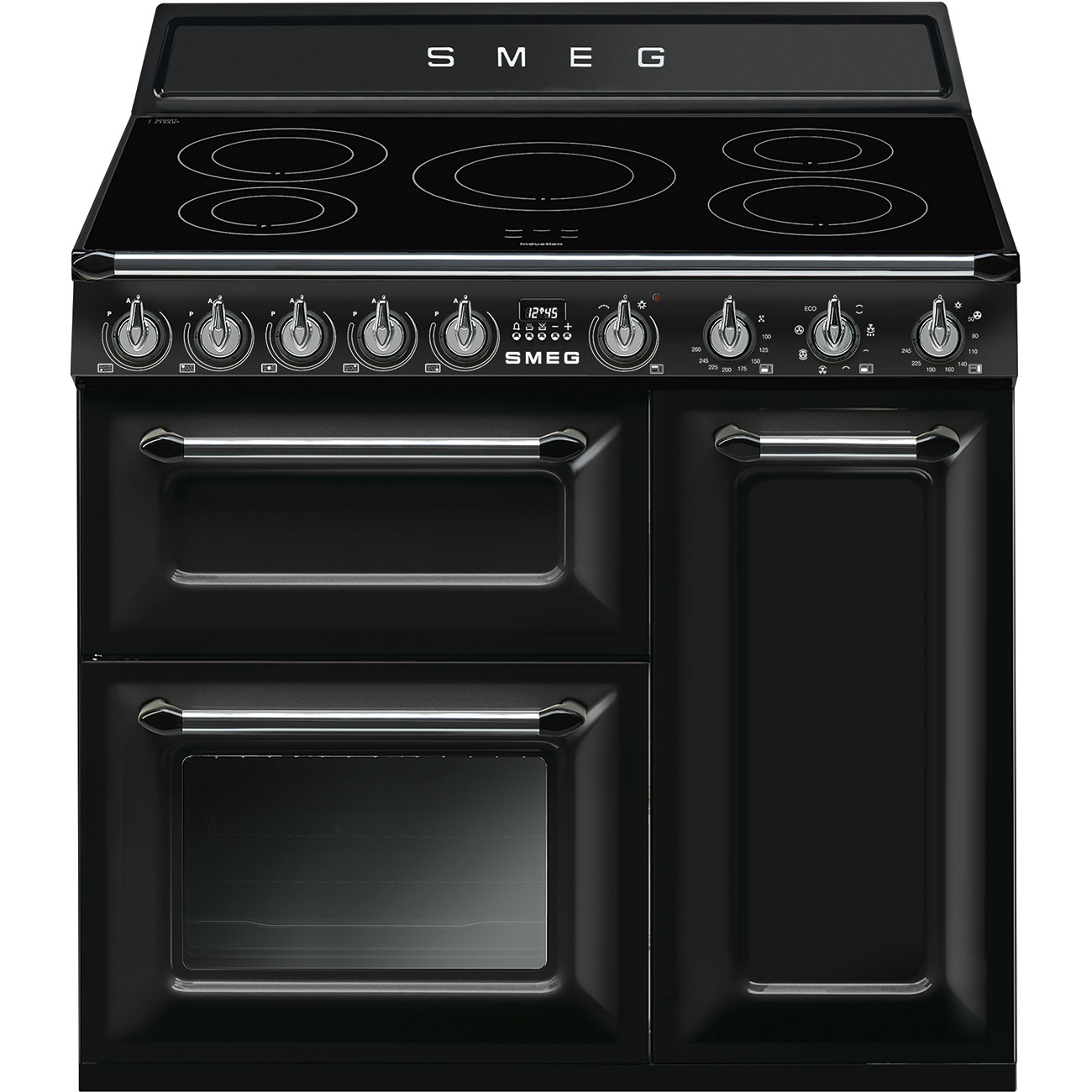 SMEG TR93IBL2 fornuis met inductie kookplaat - 90cm SMEG TR93IBL2 fornuis met inductie kookplaat - 90cm