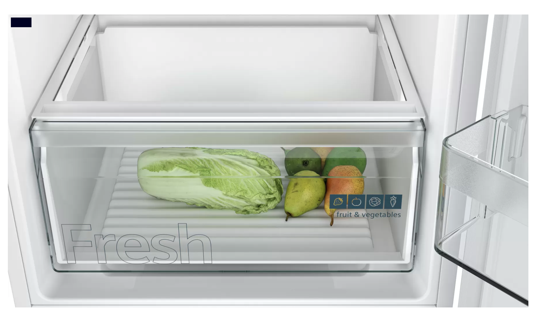 SIEMENS KI86VNSE0 IQ100 koel-/vriescombinatie - 178cm