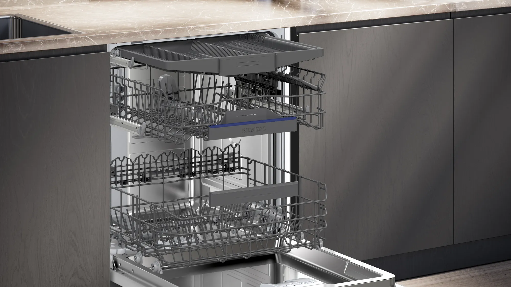 SIEMENS SN63HX16CE IQ300 vaatwasser volledig integreerbaar SIEMENS SN63HX16CE IQ300 vaatwasser volledig integreerbaar