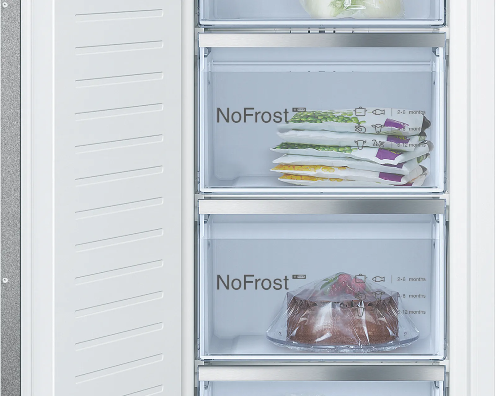 BOSCH GIN81ACE0 SERIE 6 inbouw vriezer - 178cm BOSCH GIN81ACE0 SERIE 6 inbouw vriezer - 178cm