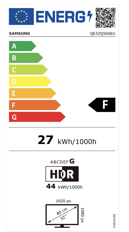 SAMSUNG QE32Q50AEUXXN televisie Full HD - 32" SAMSUNG QE32Q50AEUXXN televisie Full HD - 32"