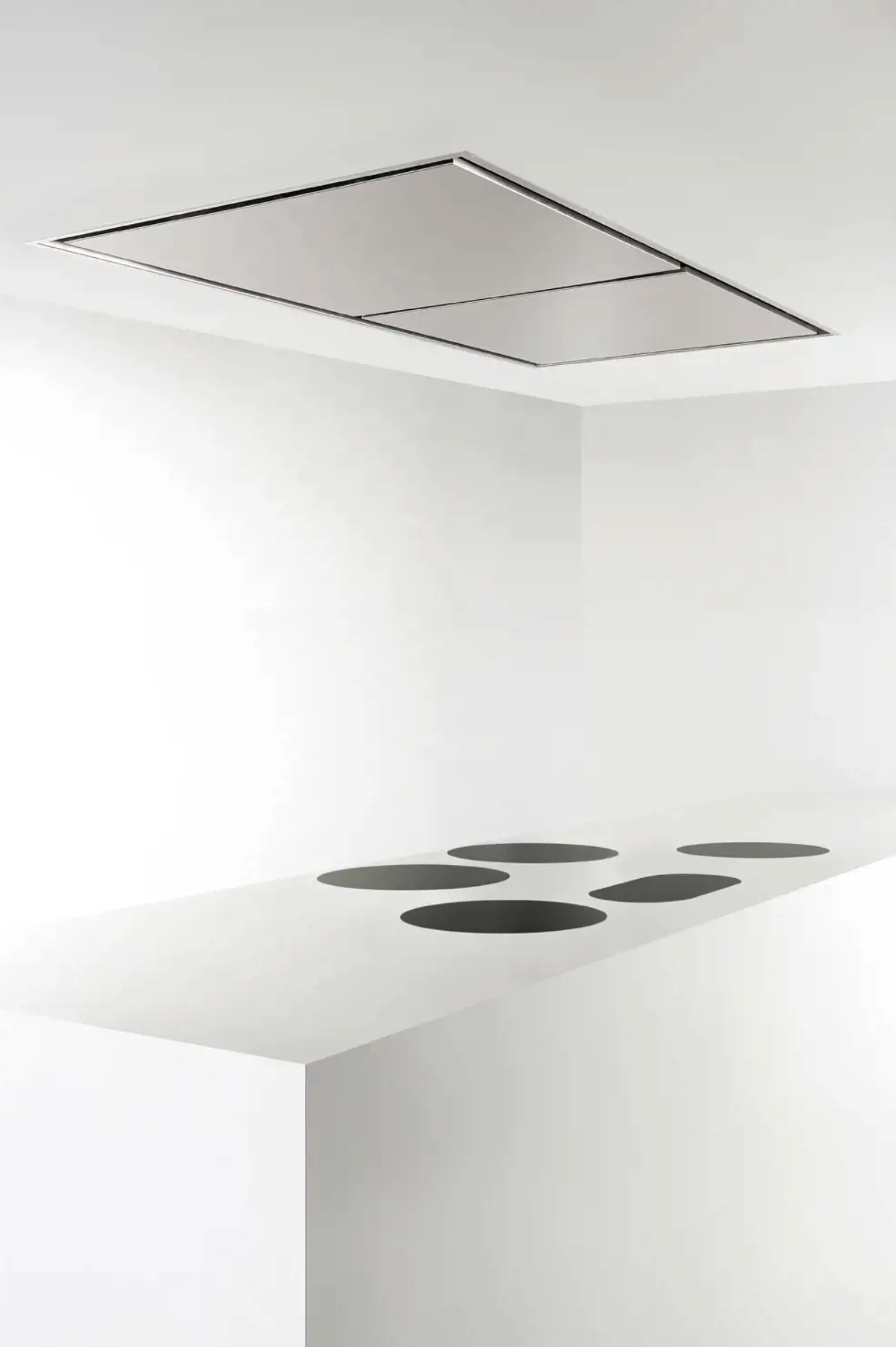 NOVY 855 Maxi Pureline plafonddampkap - 150cm NOVY 855 Maxi Pureline plafonddampkap - 150cm