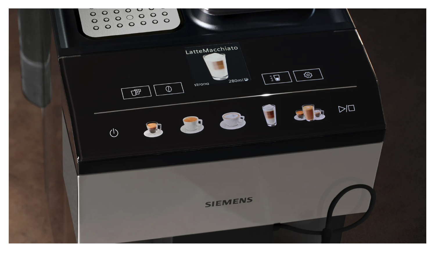 SIEMENS TP517DF3 EQ500 espresso machine SIEMENS TP517DF3 EQ500 espresso machine