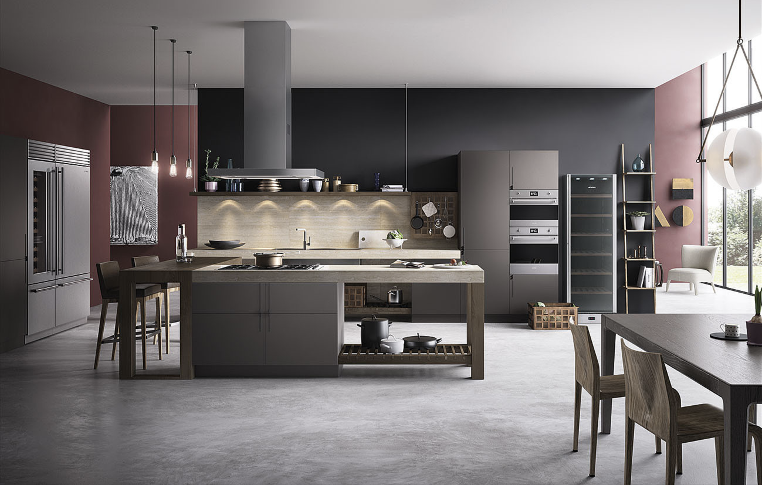 SMEG SCV115A vrijstaande wijnkoelkast