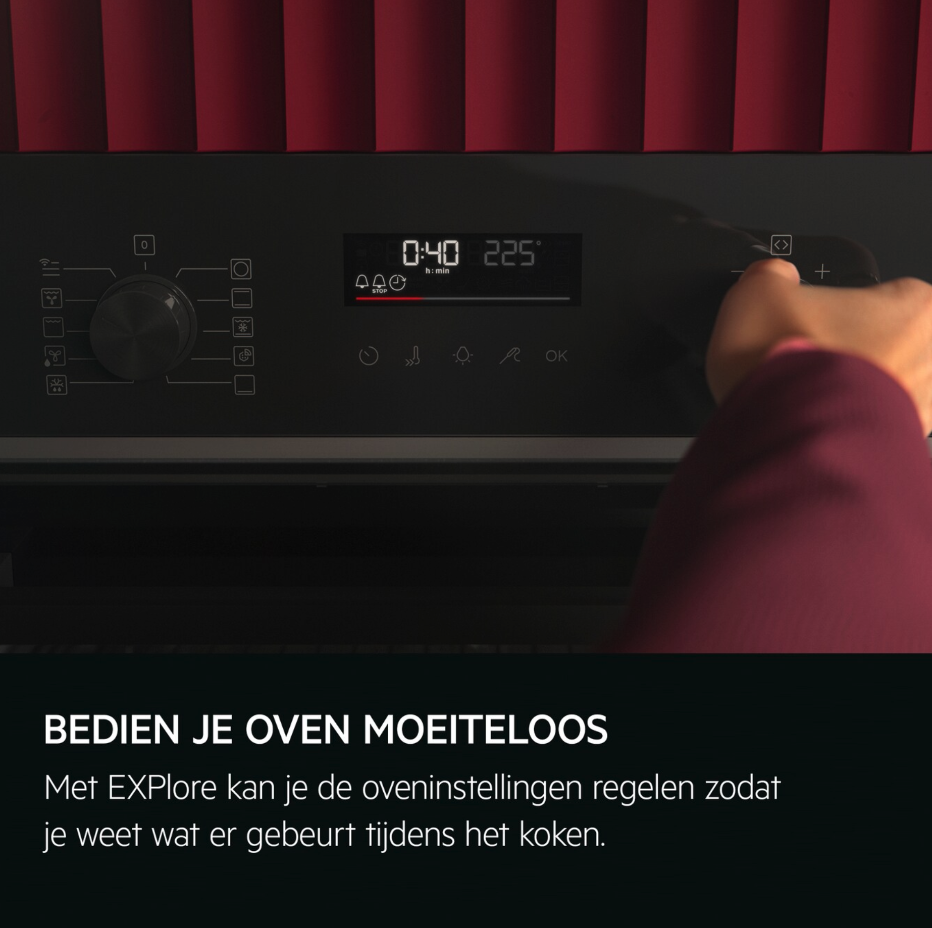 AEG TK6NK50FB 6000 multifunctionele oven met microgolfoven - 45cm