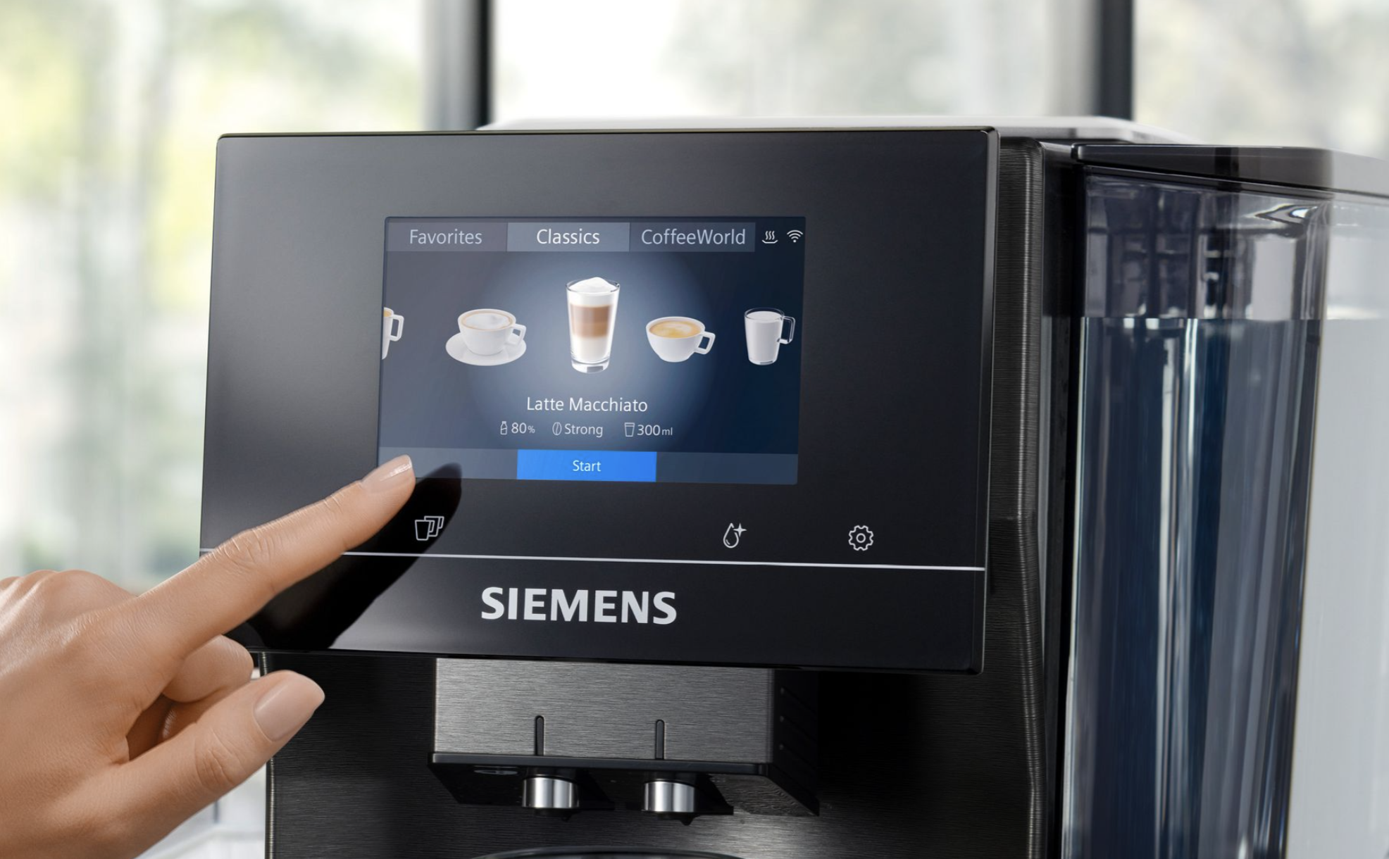 SIEMENS TQ717DF5 EQ.700 espresso machine SIEMENS TQ717DF5 EQ.700 espresso machine