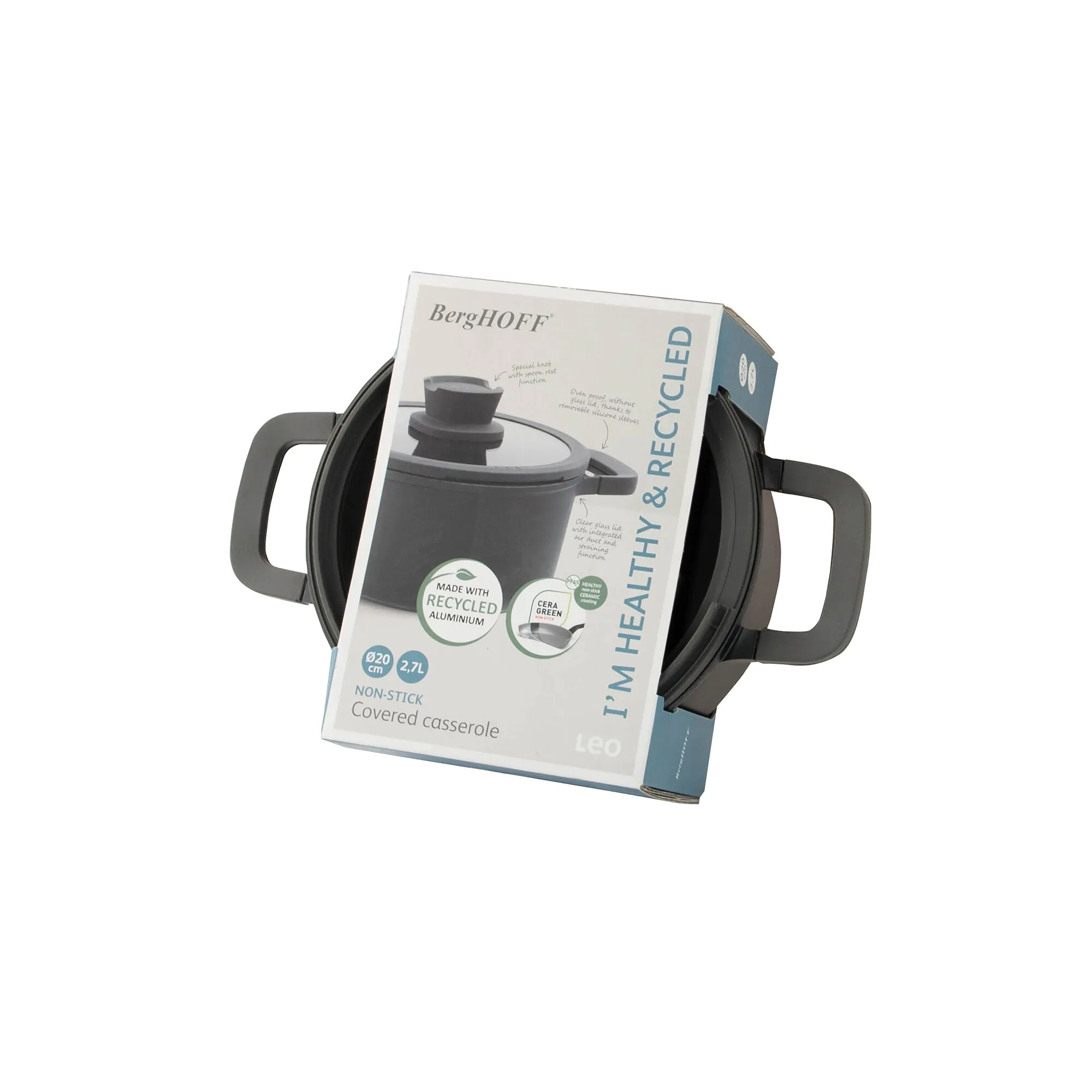 BERGHOFF 3950592 kookpot met deksel BERGHOFF 3950592 kookpot met deksel