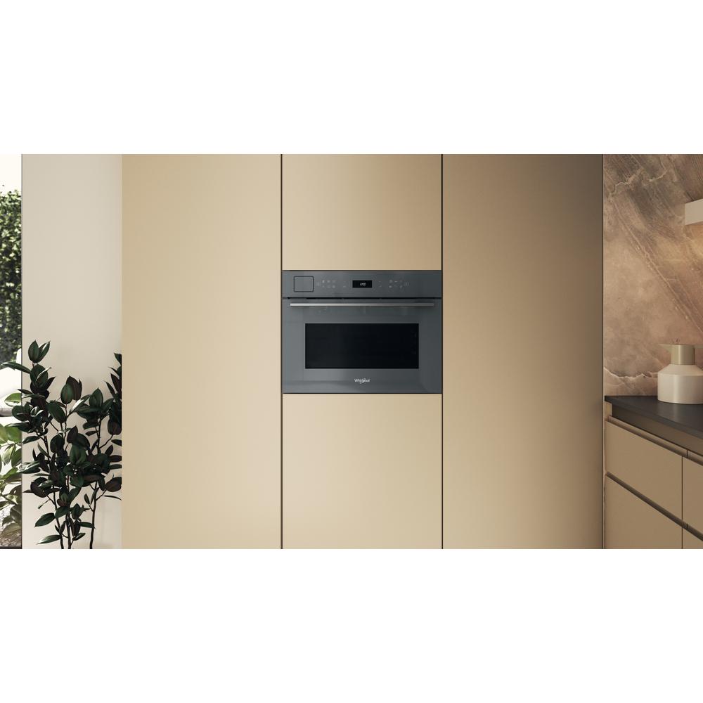 WHIRLPOOL WCT7A9PHTSSG multifunctionele oven - combi - 45cm