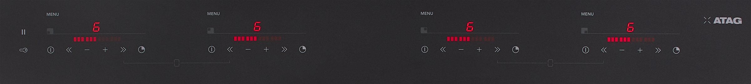 ATAG HI6271MV inductiekookplaat - 64cm ATAG HI6271MV inductiekookplaat - 64cm