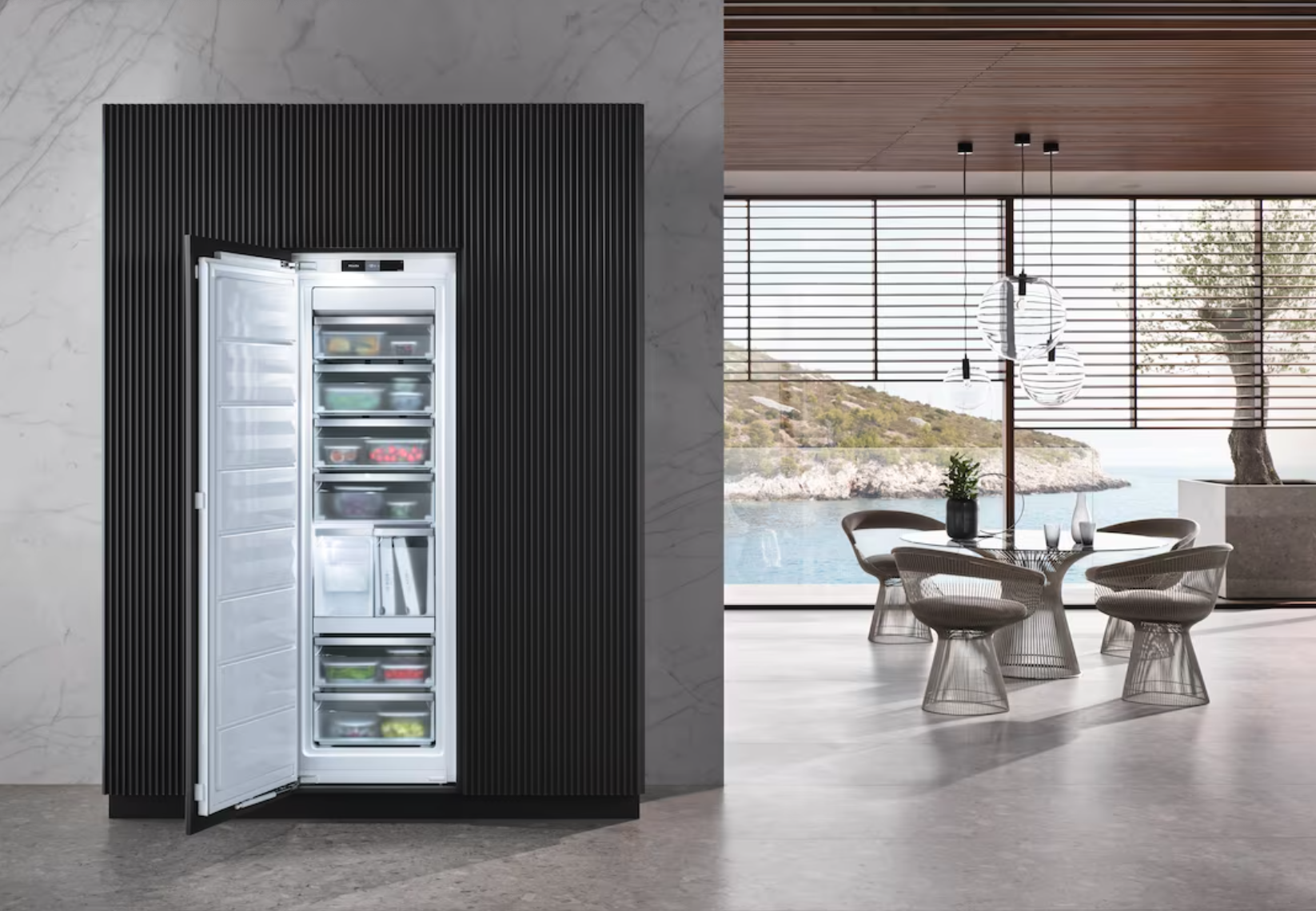 MIELE FNS7774D inbouw vriezer - 178cm MIELE FNS7774D inbouw vriezer - 178cm